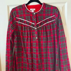 Red Plaid Nightgown by Celestial Dreams - Plush!